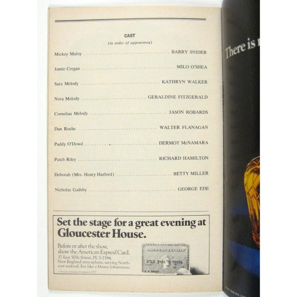 Touch of Poet Playbill March 1978 Helen Hayes Theatre Jason Robards Fitzgerald - Picture 5 of 7